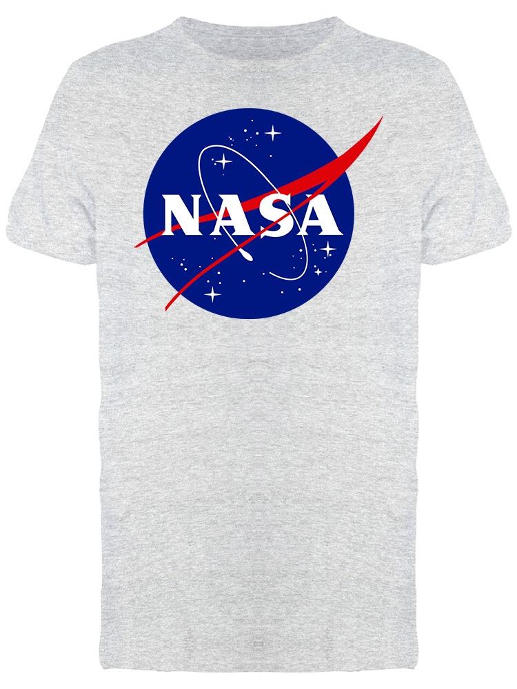 NASA Meatball Logo Space Stars Grunge Style Men's T-shirt