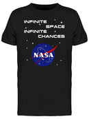 NASA Infinite Space Infinite Chances Men's T-shirt