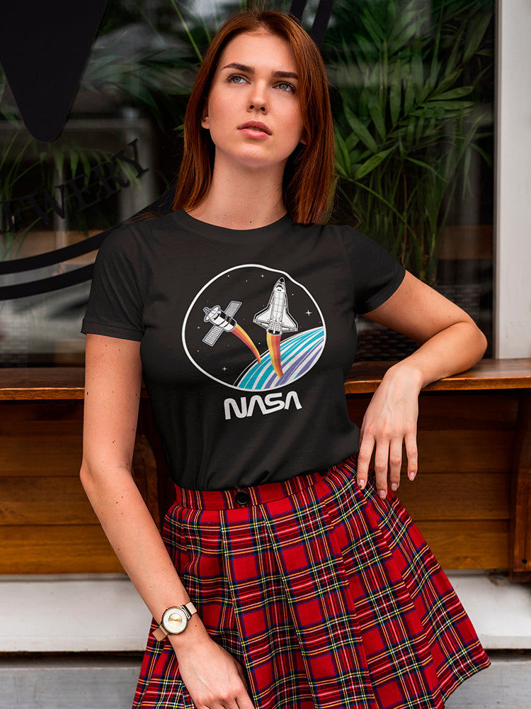 Nasa Space Satelite Women's T-shirt