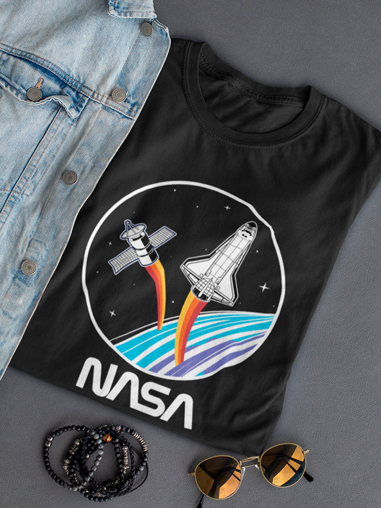 Nasa Space Satelite Women's T-shirt
