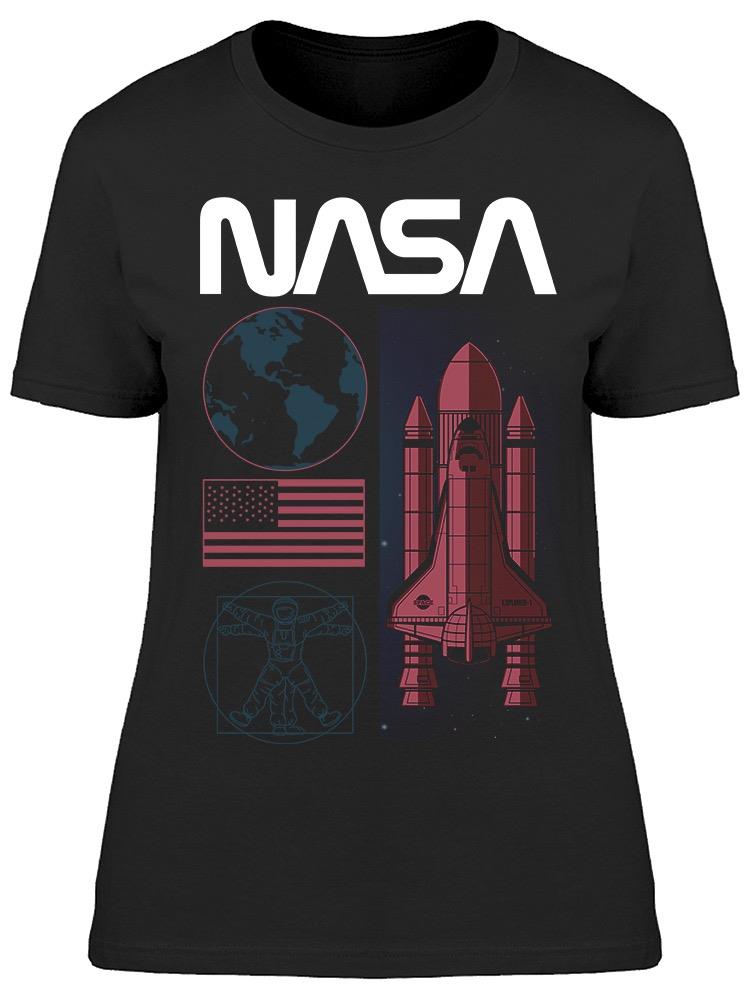 NASA Space Exploration And Aeronautic Women's T-shirt