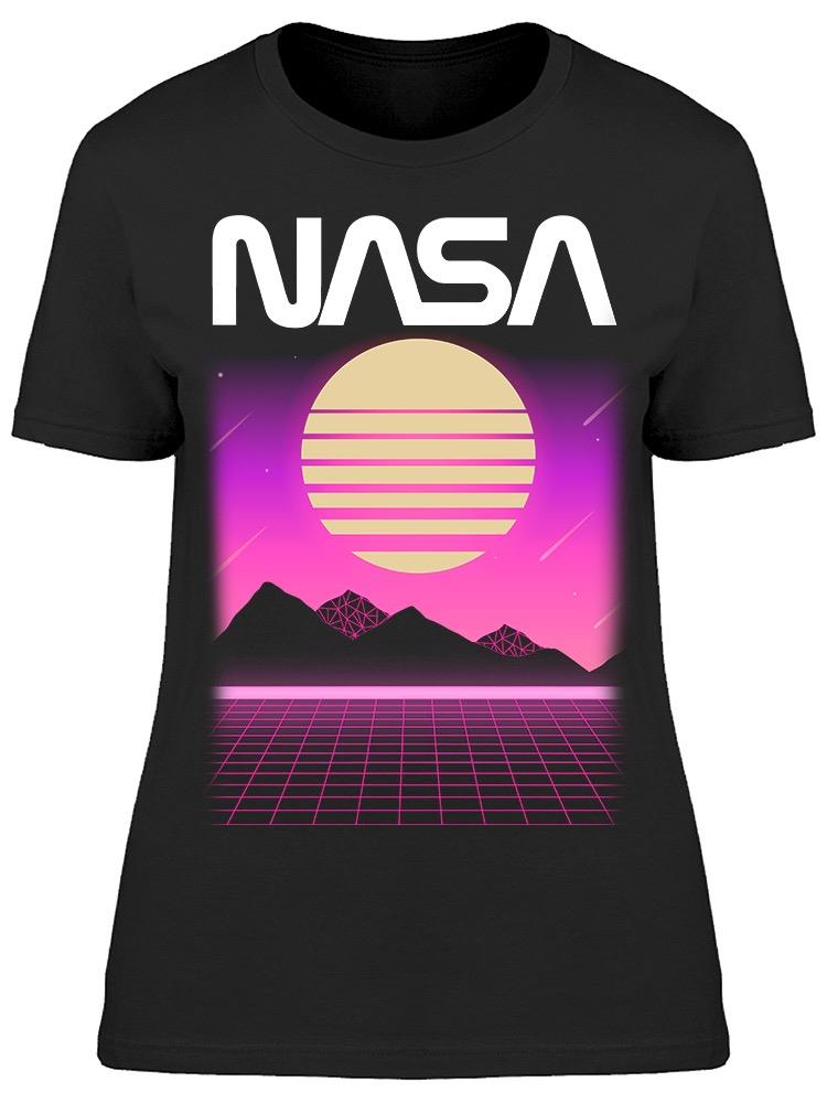 Nasa Geometric Sunset Women's T-shirt