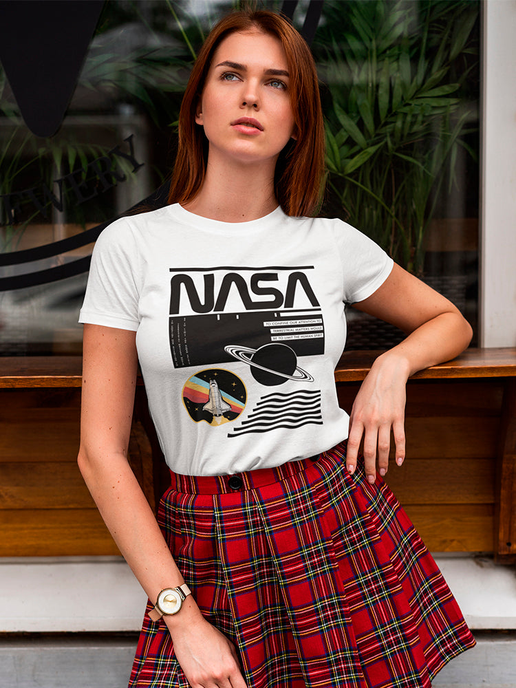 Nasa Saturn Women's T-shirt