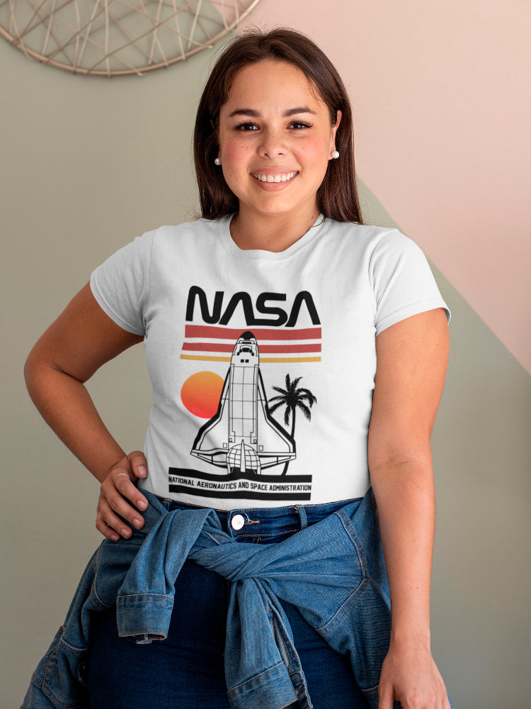 Nasa Space Ship Women's T-shirt