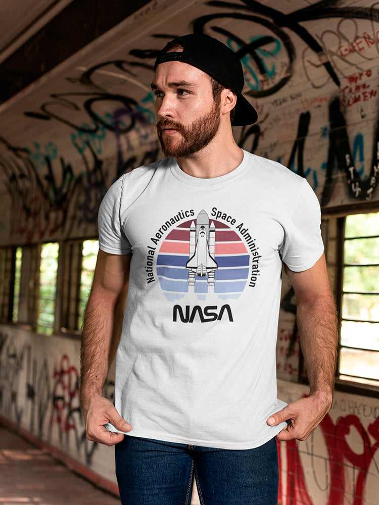 NASA Aeronautics Space Administration Men's T-shirt