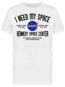 I Need My Space Nasa Men's T-shirt