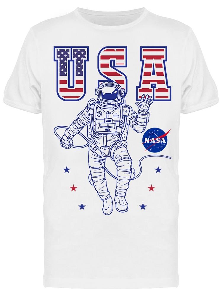 Nasa Astronaut Usa Men's T-shirt