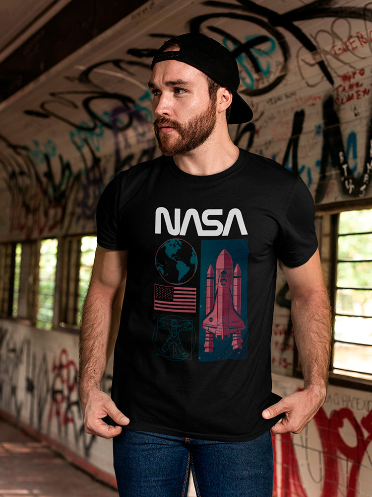 Nasa Space Launch Men's T-shirt