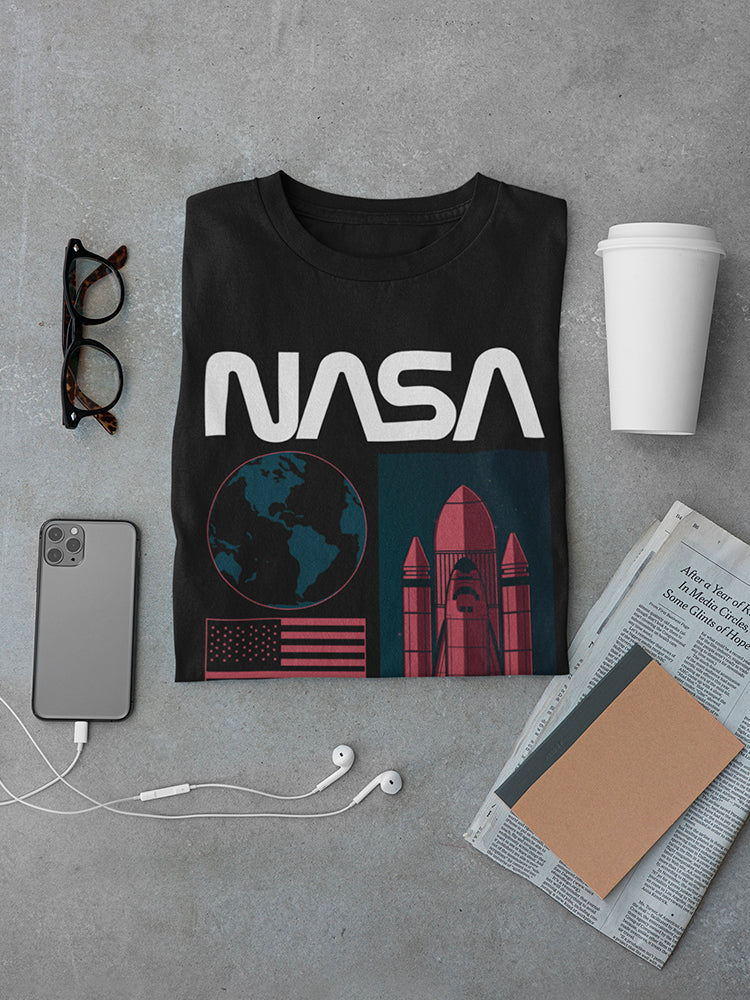 Nasa Space Launch Men's T-shirt