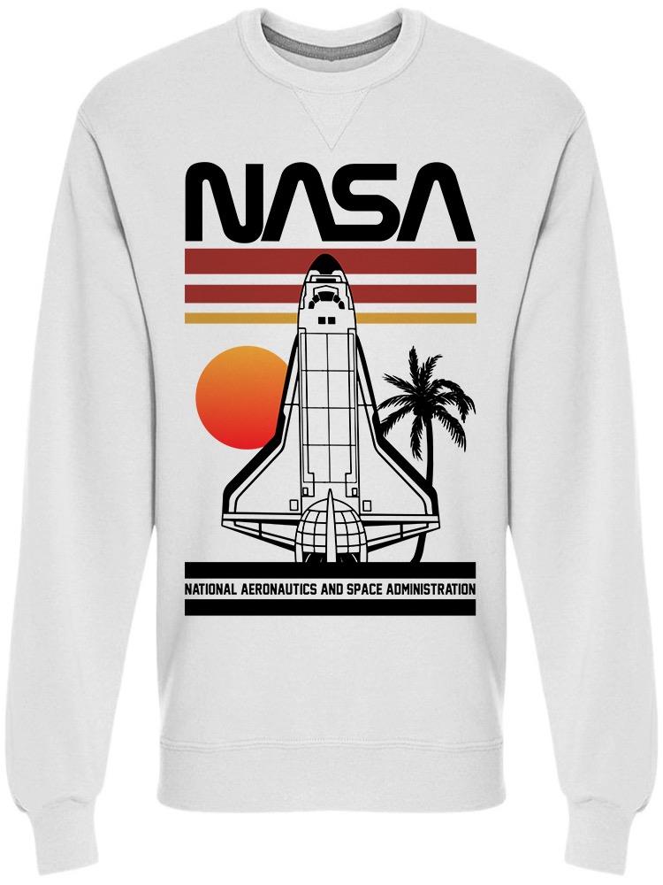 Nasa Space Ship Men's Sweatshirt