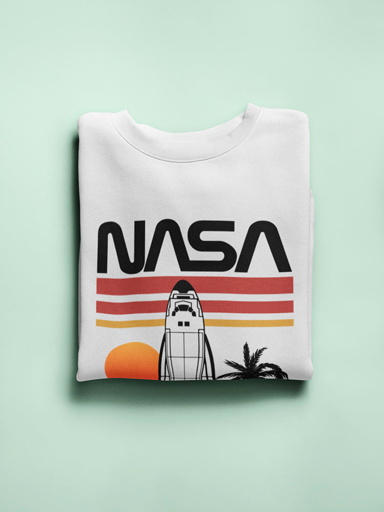 Nasa Space Ship Men's Sweatshirt
