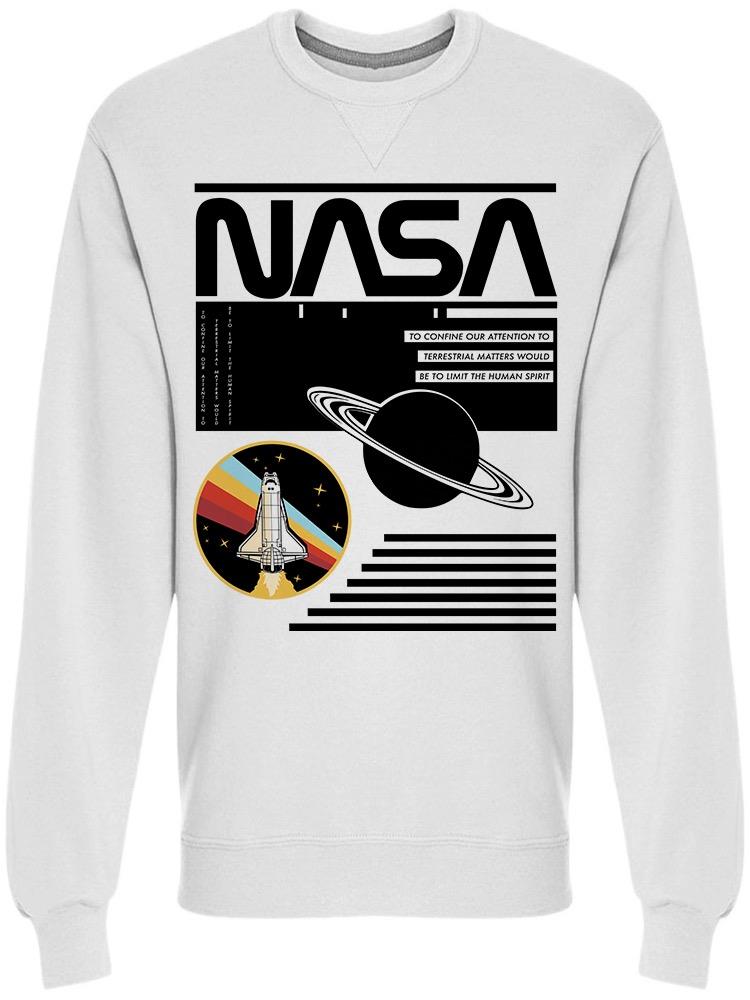 Nasa Is The Limit Men's Sweatshirt