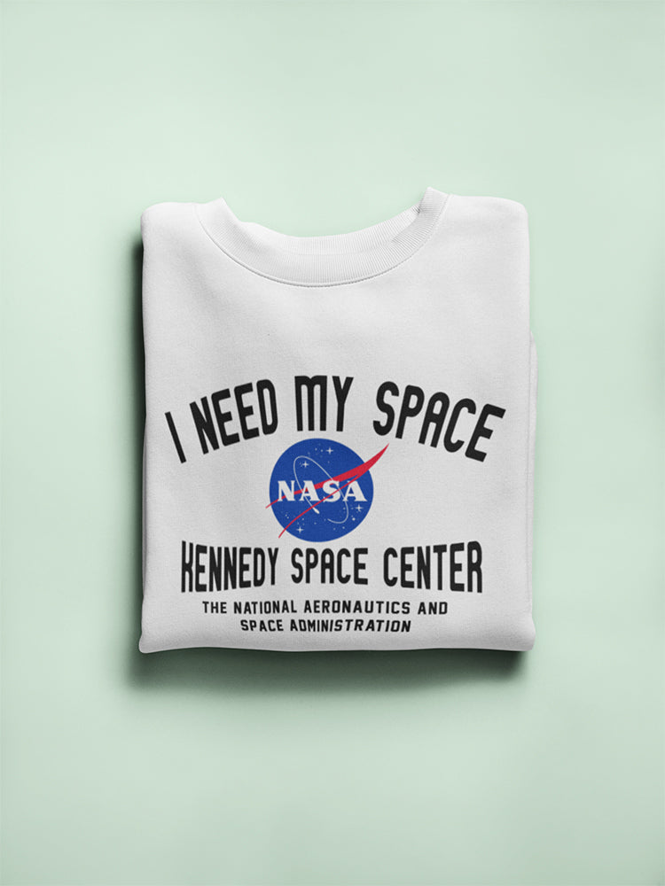 I Need My Space Nasa Men's Sweatshirt