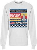 The Nasa In Washington D.c. Men's Sweatshirt