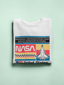 The Nasa In Washington D.c. Men's Sweatshirt