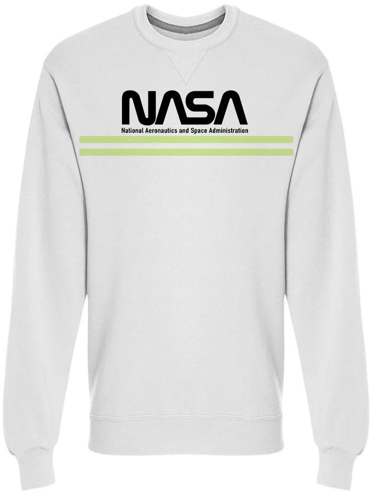 Nasa Space Administration Usa Men's Sweatshirt