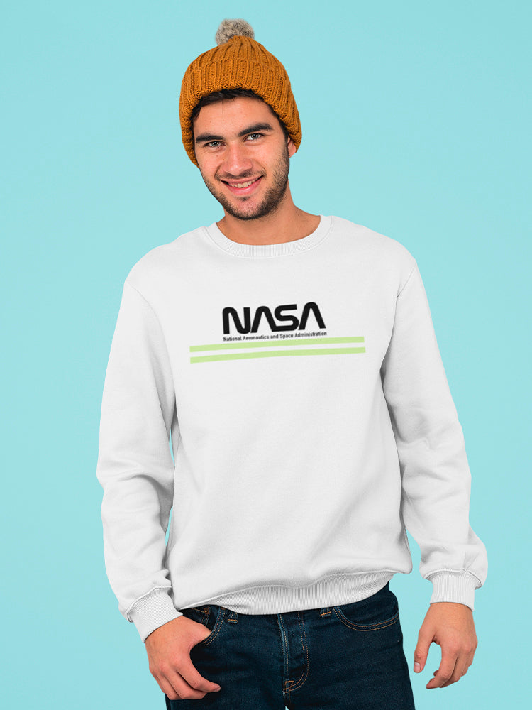 Nasa Space Administration Usa Men's Sweatshirt
