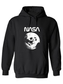 Nasa Moon Hoodie Men's -NASA Designs