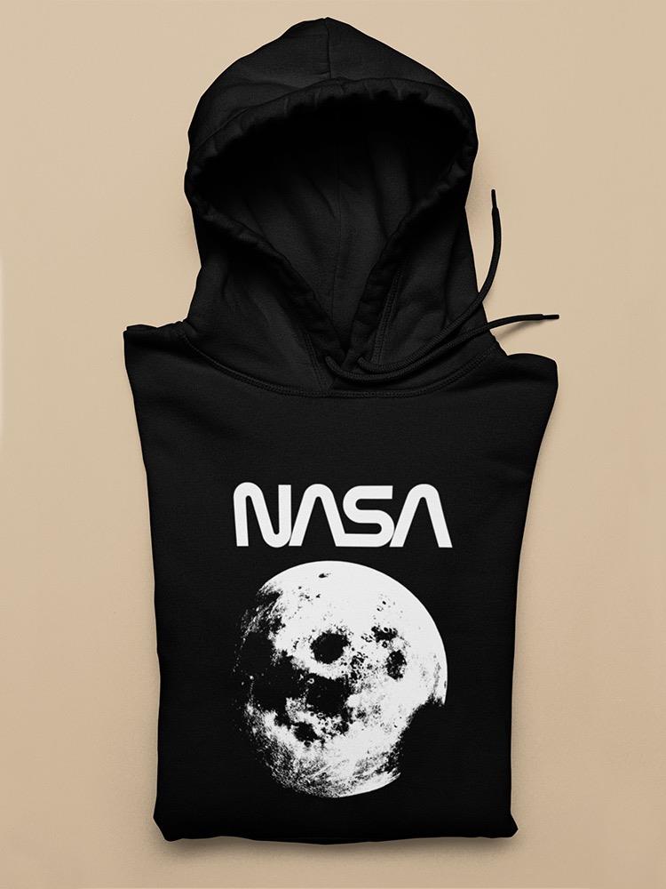 Nasa Moon Hoodie Men's -NASA Designs