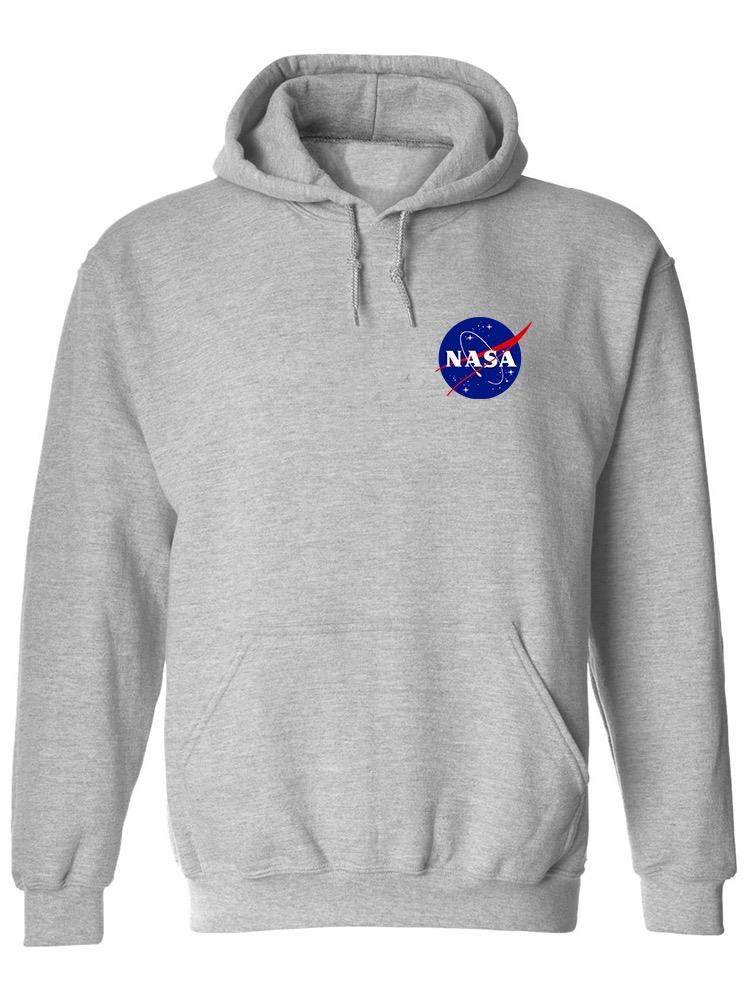 Nasa Logo Graphic Hoodie Men's -NASA Designs
