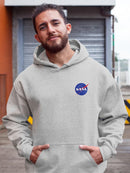 Nasa Logo Graphic Hoodie Men's -NASA Designs