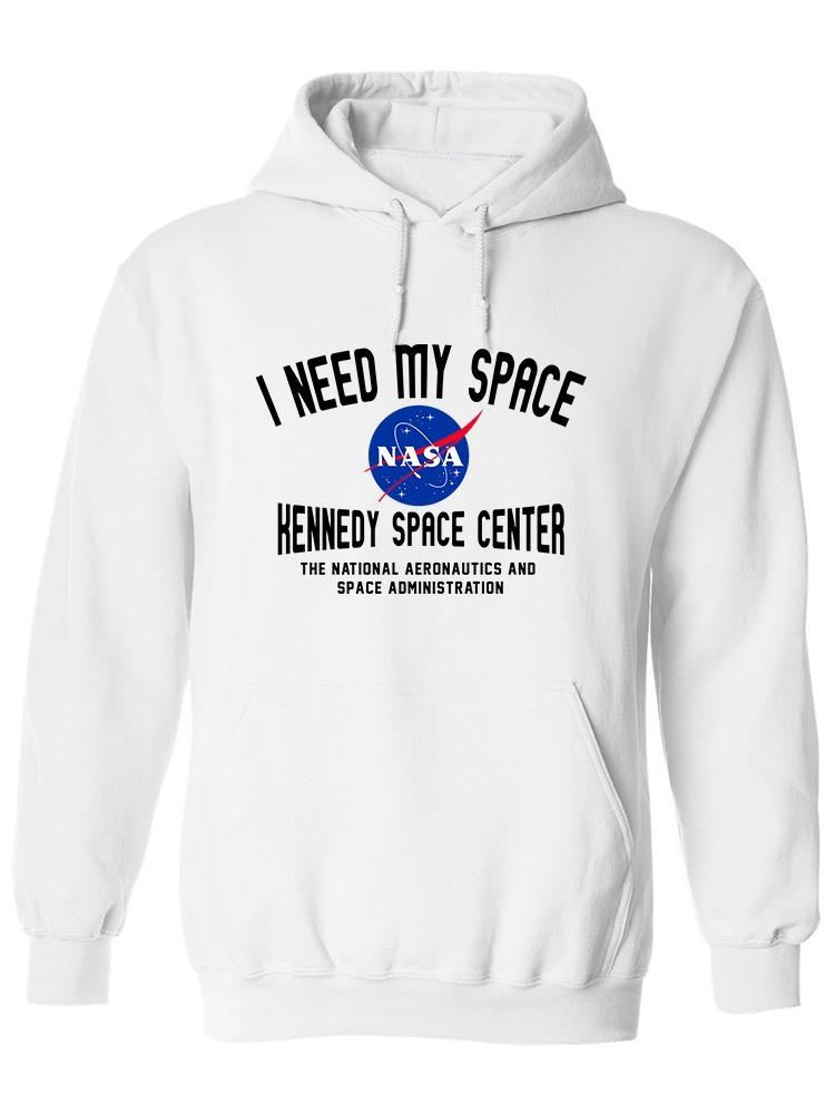 I Need My Space Nasa Design Hoodie Men's -NASA Designs
