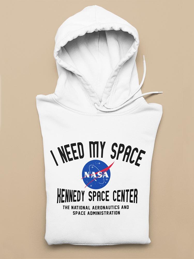 I Need My Space Nasa Design Hoodie Men's -NASA Designs