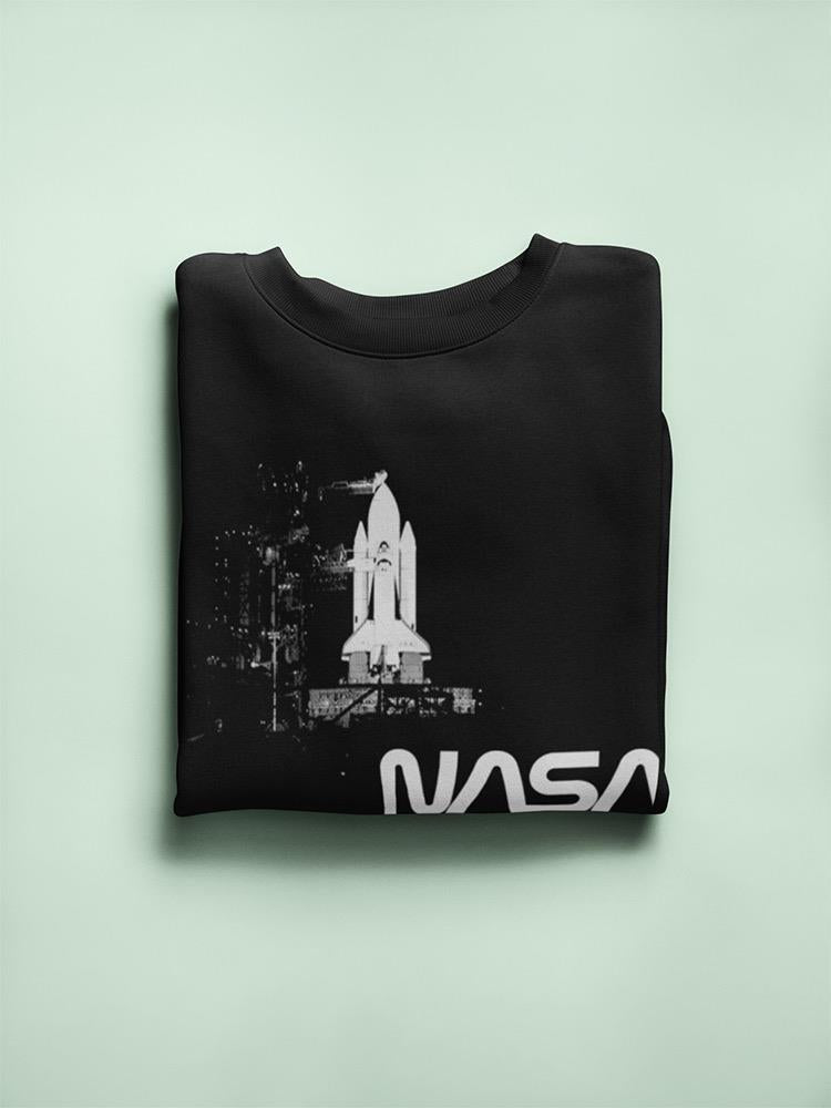 Nasa Space Mirror Sweatshirt Men's -NASA Designs