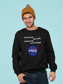 Infinite Space Nasa Design Sweatshirt Men's -NASA Designs
