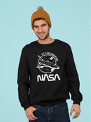 Let's Find Adventure On Space Sweatshirt Men's -NASA Designs