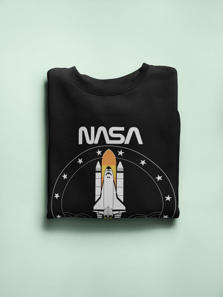 Nasa Shuttle Graphic Sweatshirt Men's -NASA Designs