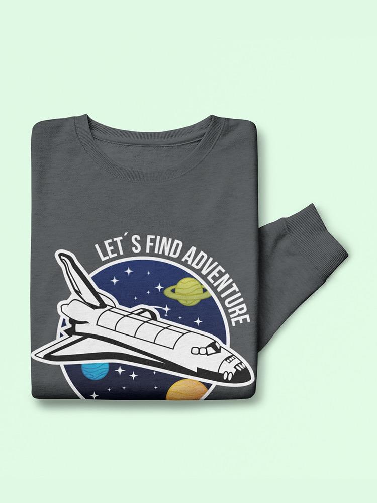 Exploring The Space  Sweatshirt Men's -NASA Designs