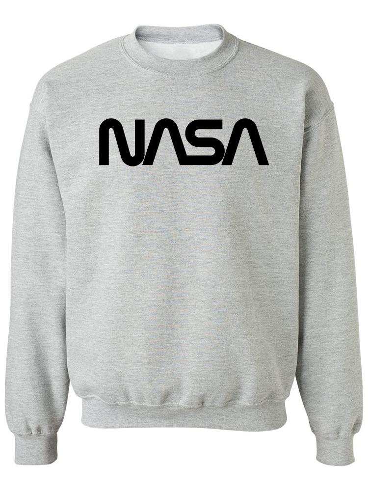 Nasa Modern Logo Sweatshirt Men's -NASA Designs