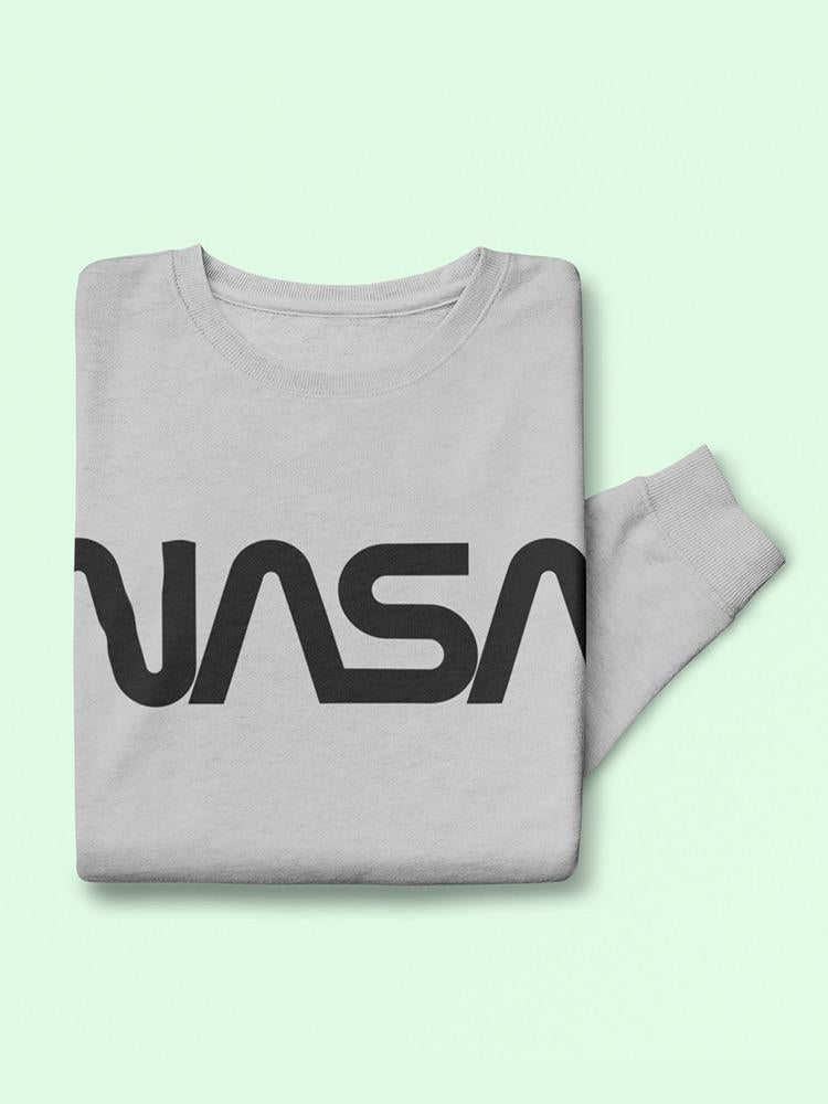 Nasa Modern Logo Sweatshirt Men's -NASA Designs