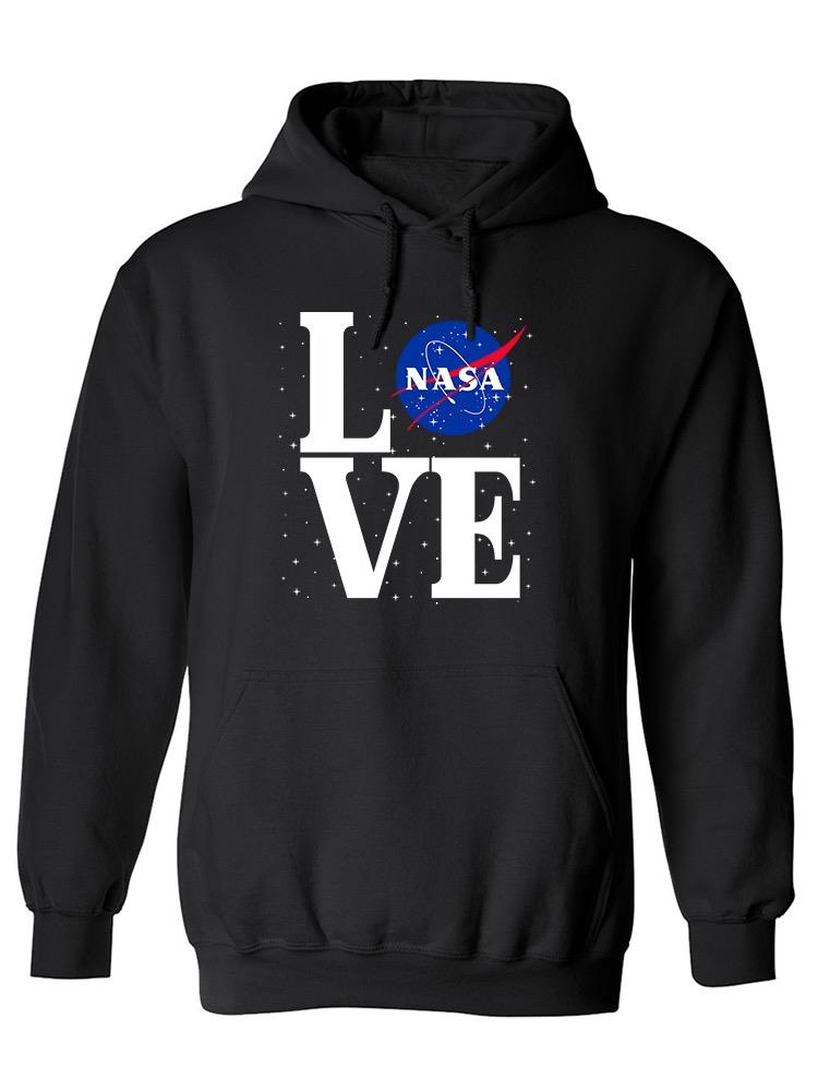 Nasa Love Hoodie Women's -NASA Designs