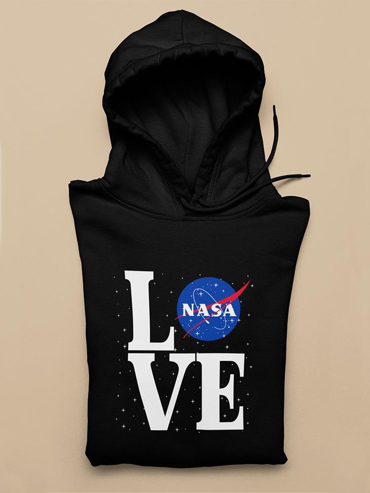 Nasa Love Hoodie Women's -NASA Designs