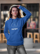 Nasa Simplistic Cool Design Hoodie Women's -NASA Designs