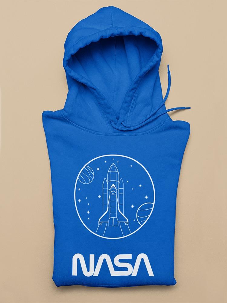 Nasa Simplistic Cool Design Hoodie Women's -NASA Designs