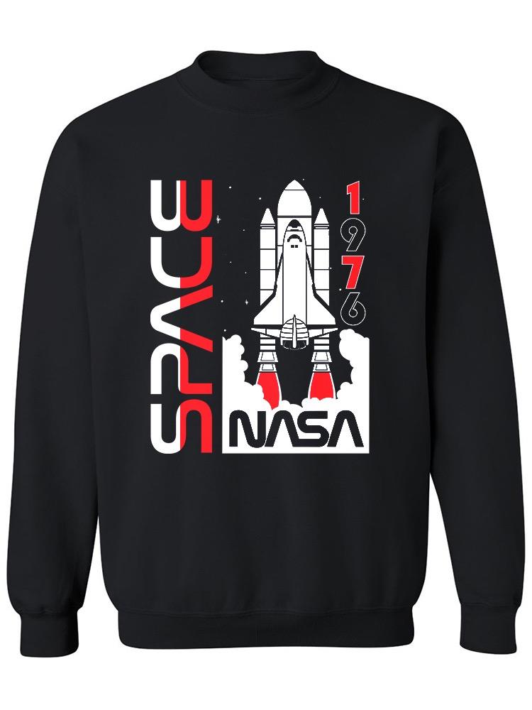 Space Nasa 1976 Sweatshirt Women's -NASA Designs