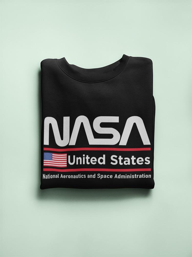 United States Nasa Sweatshirt Women's -NASA Designs