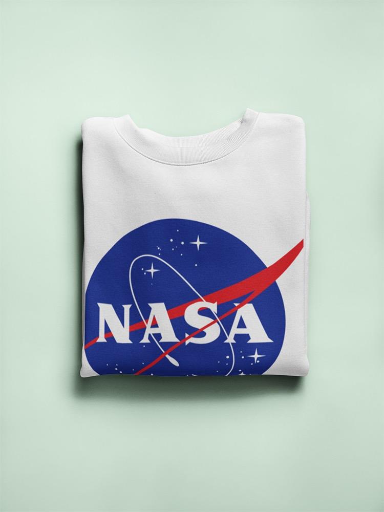 Nasa Classic Logo Design Sweatshirt Women's -NASA Designs