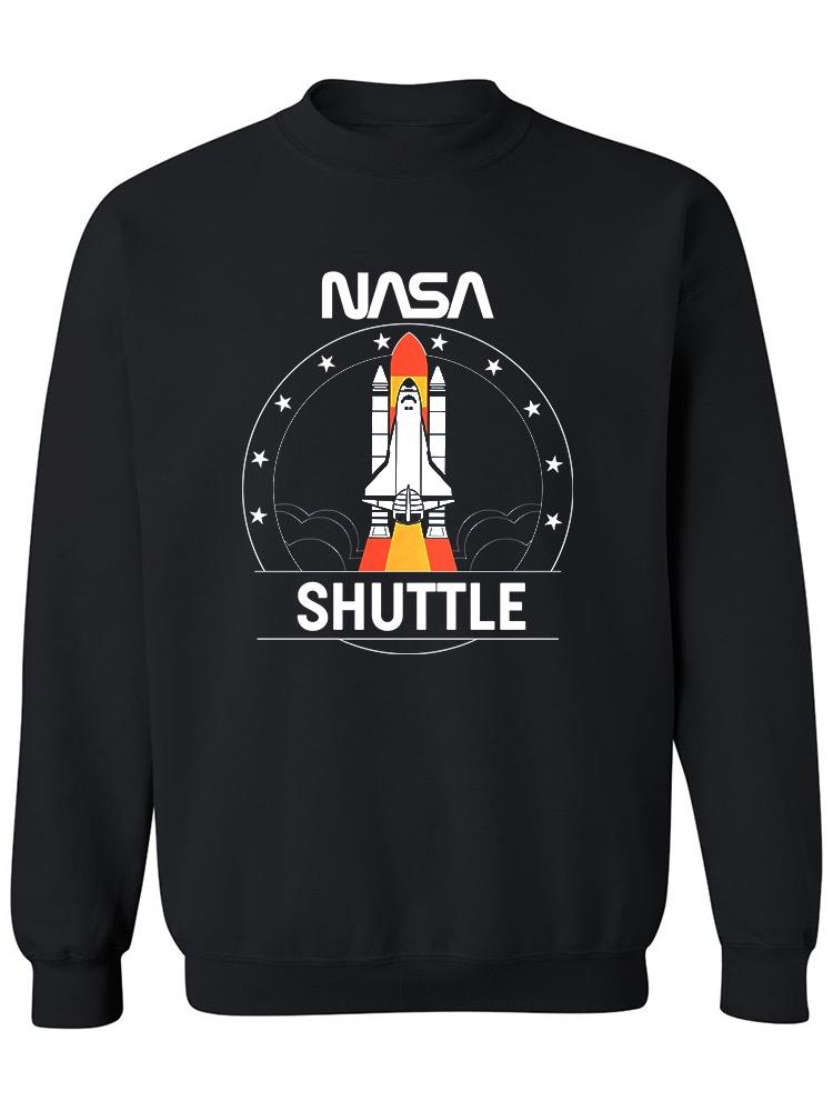 Nasa Space Shuttle Design Sweatshirt Women's -NASA Designs