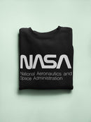 Nasa Acronym Definition Sweatshirt Women's -NASA Designs