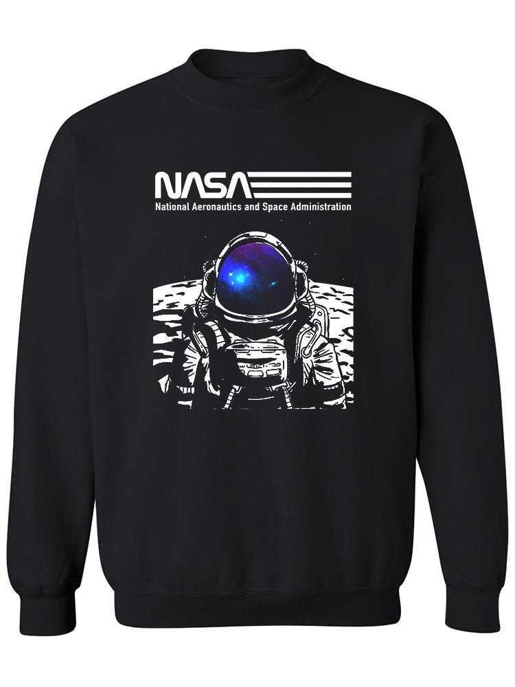 Nasa Astronaut Design Sweatshirt Women's -NASA Designs