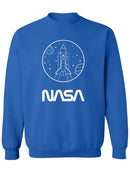 Nasa Space And Planets Sweatshirt Women's -NASA Designs