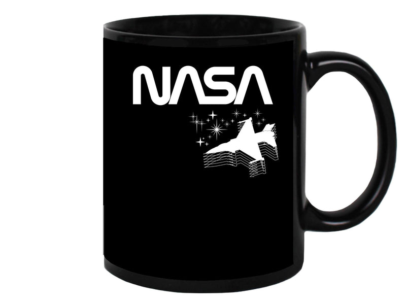 Nasa Plane And Stars Mug Unisex's -NASA Designs