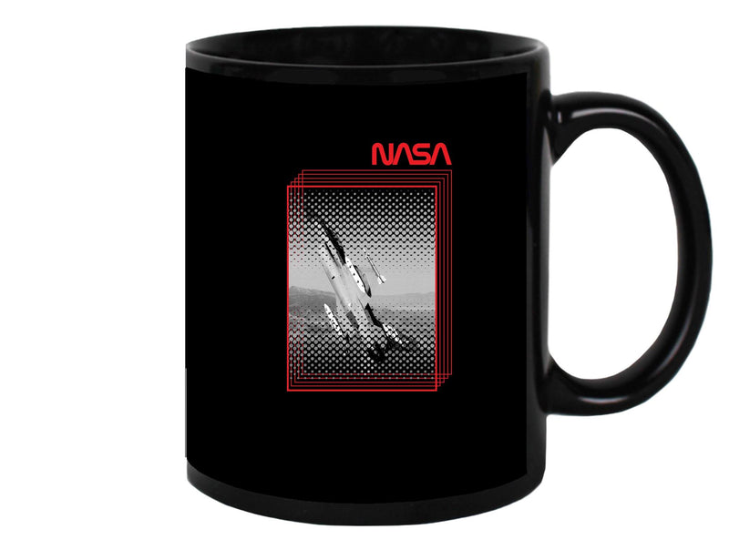 Nasa Plane Going Upward Mug Unisex's -NASA Designs