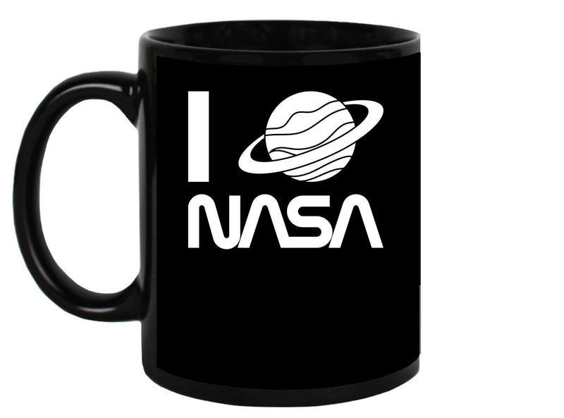 I Saturn Nasa Mug Unisex's -NASA Designs