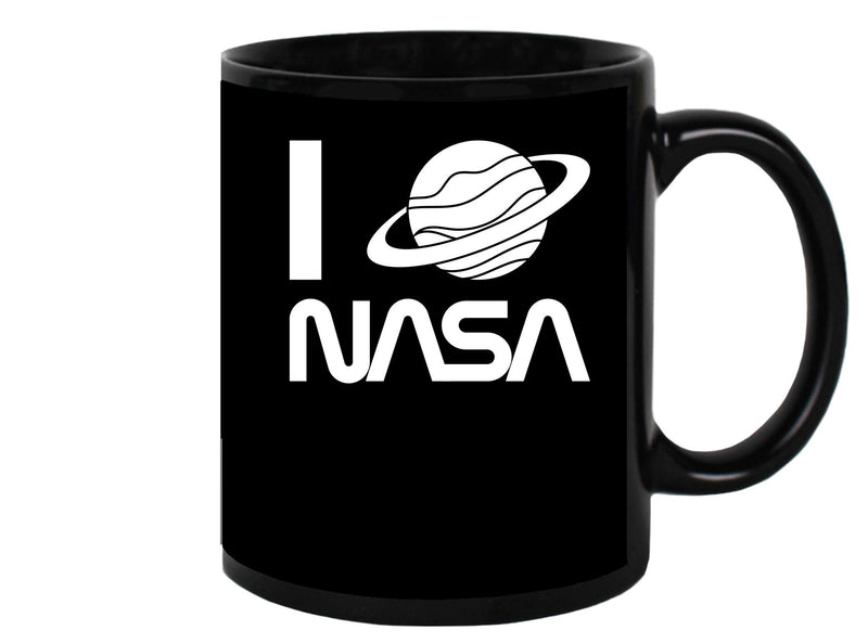 I Saturn Nasa Mug Unisex's -NASA Designs