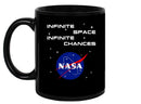 Infinite Space And Chances Mug Unisex's -NASA Designs
